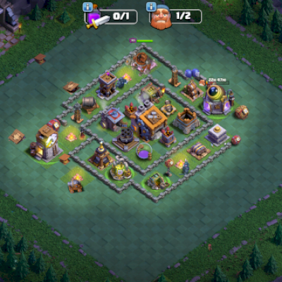 Vendo conta de Clash Royale e Clash of clans junto