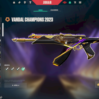 Conta Valorant com Skins Exclusivas + Rank Platina