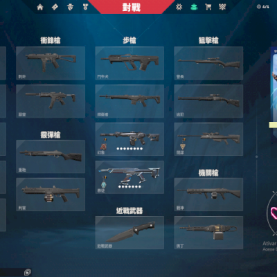 conta valorant com skins