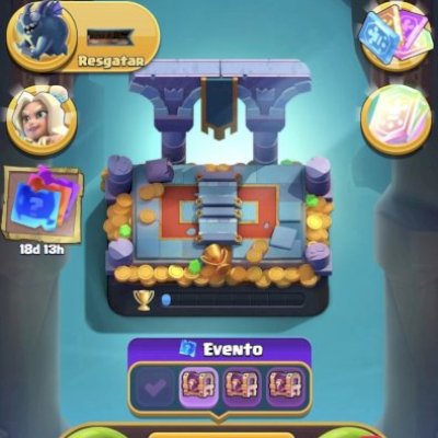 Conta de Clash Royale arena 17 !!