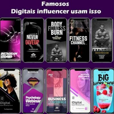 Super Pack Stories para Instagram - Os melhores da internet! +700 disponiveis!