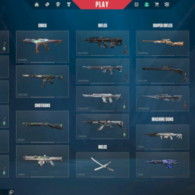 Conta de Valorant Diamante 2 Muitas Skins!! (Total de 3K Gastos)