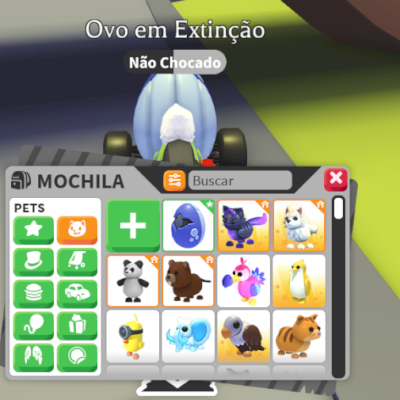 Pets e Itens Adopt me!!! Negociações via perguntas