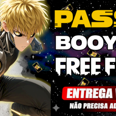 PASSE BOOYAH PREMIUM FREE FIRE VIA ID + BRINDE!