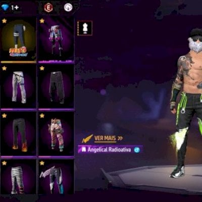 Conta de free fire super gemada ✅