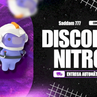 DISCORD NITRO Mensal [Melhor Preço]