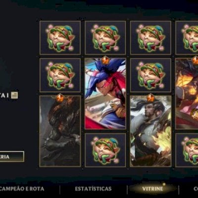 Conta Wild Rift + Skins de Yasuo e Yone, focado em mains