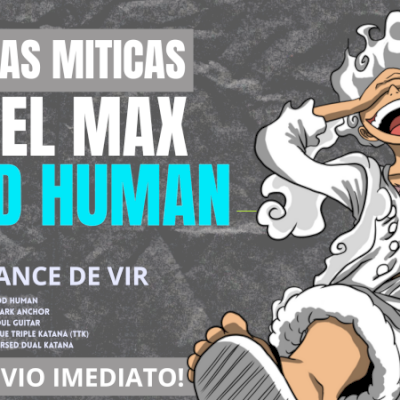 CONTA BLOX FRUITS COM FRUTAS MÍTICAS - GODHUMAN - LEVEL MAX - ENTREGA EXPRESS