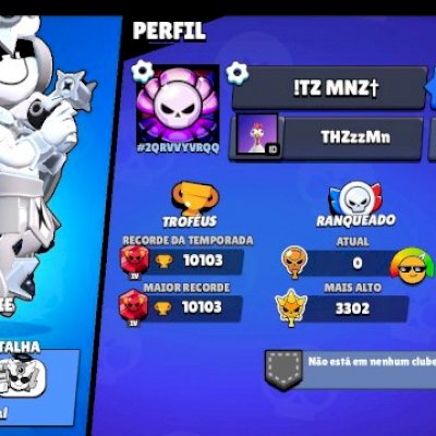 Conta de brawl stars