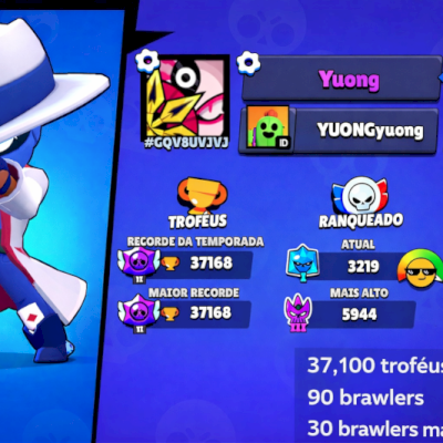 Conta barata de brawl stars