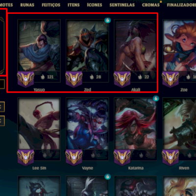 CONTA MAIN MID YASUO/ZED/AKALI+UNRANKED+ZED DIZIMADOR DE GALAXIAS QUANTICO