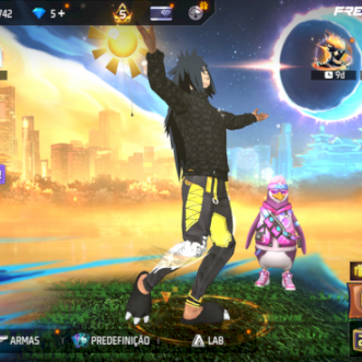 Conta FREE FIRE GEMADA