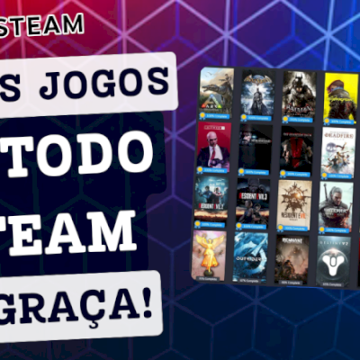TODOS JOGOS DA STEAM DE GRAÇA!