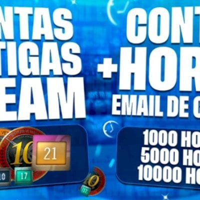 Contas CS2 2000 + HORAS / Medalhas 5 ANOS / RANKED / PREMIER / MELHOR PREÇO