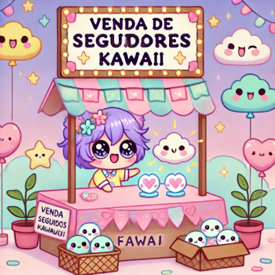 Impulsione seu Perfil no Kawaii com Seguidores Reais! 🎀✨