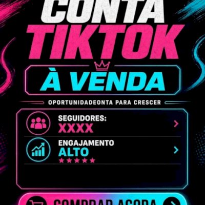 CONTA TIKTOK | SHOP ATIVO | 7K SEGUIDORES