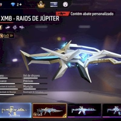 Conta free fire 2018 gemada