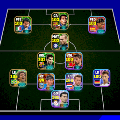 Conta eFootBall cheio de bliz culer