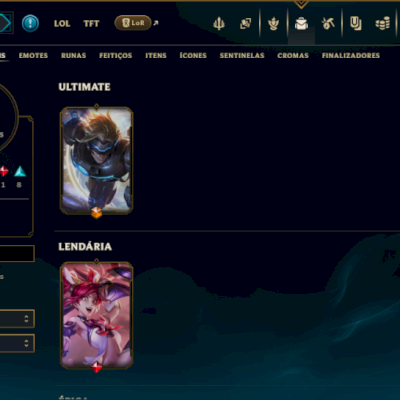 Esmeralda 4 com 60 Champs e 22 Skins