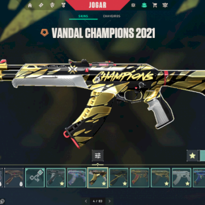 Conta de Valorant com todas as champions, vct e skins variadas