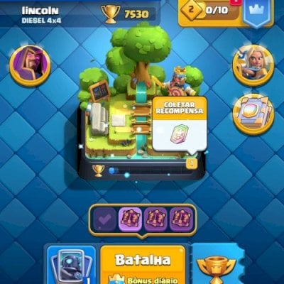 Conta Clash Royale