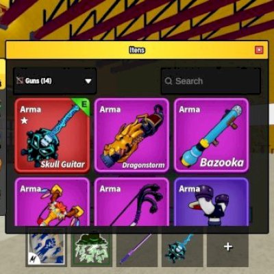 Conta de blox fruits