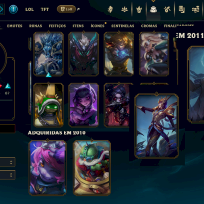 CONTA RARA COM CORKI 2010 OVNI, KAYLE JUIZA, RAMMUS REI, JANNA VITORIOSA