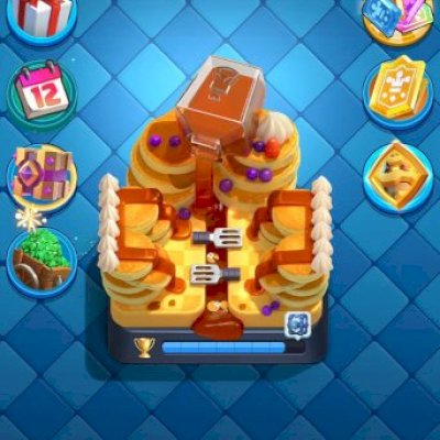 Conta Clash Royale LVL 36 (Torres: LVL 12, 10, 10,10) 645k ouro 511 gemas
