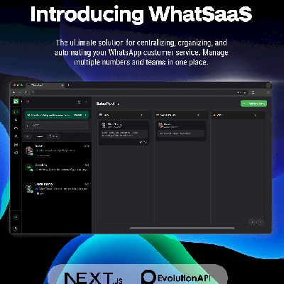 Source WhatSaaS Vendas e suporte do WhatsApp para múltiplos
