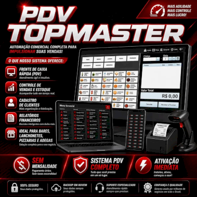 Sistema De Automação Multi Varejo Pdv Master