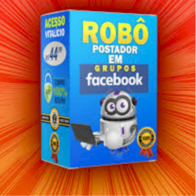 Compre 1 robô Facebook leve 3