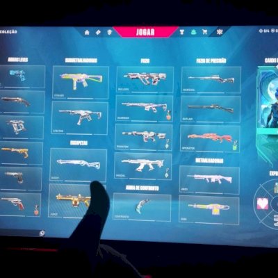 Conta Valorant VINCULADA ao Lol, mesmo login, acesso total ao gmail, senha etc.