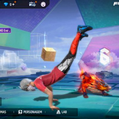 CONTA FF LVL 71 Angelical Vermelha 2 passes antigos