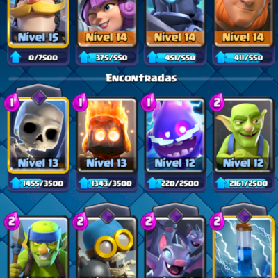 CONTA CLASH ROYALE LVL 48 9800 TROFÉU CARTAS BOAS UPADAS 9 ANOS D CONTA