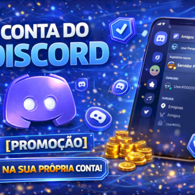Conta Do Discord Acesso total 2026