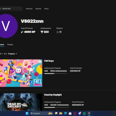 Conta Epic Games Recheada
