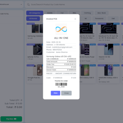 Source PHP POS SaaS para Múltiplas Lojas/Pontos de Venda