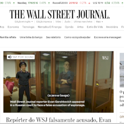 Jornal WSJ e The New York Times - Leia com essa extensão