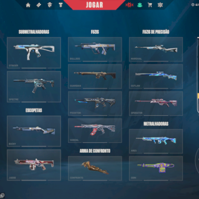 ​💎 CONTA VALORANT - SKINS PREMIUM