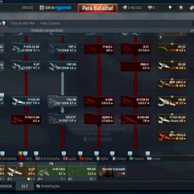 Conta top tier com mais de 30 veículos Premium