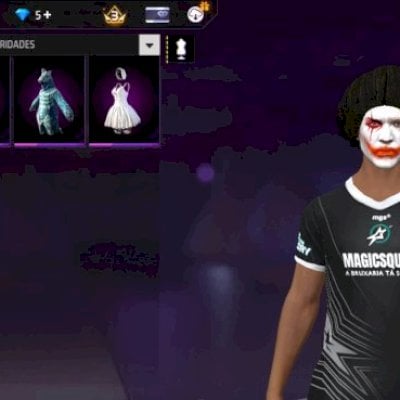 Conta de Free fire (FF) Boa com skins tradicionais e punho