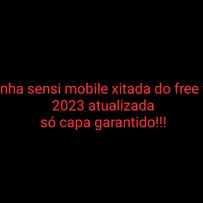 vendo minha sensi mobile atualizada 2025,só capa garantido!!!