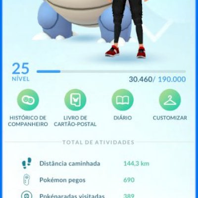 Conta Iniciante Pokémon Go nv 25