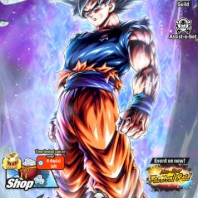 Conta com Goku Ultra instinto superior LF e Ultra+ time Daima quase full