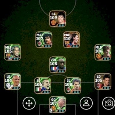 Conta eFootball Mobile 3325 overall. Top 36 no mundo