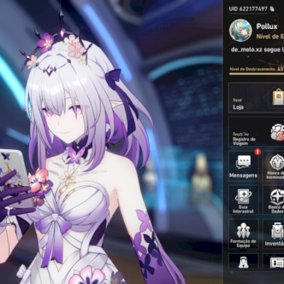 Conta star Rail pra qm quer começar com personagens otimos