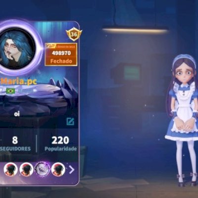 Venda de conta de super sus para sair hoje