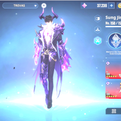 CONTA SOLO LEVELING ARISE END GAME
