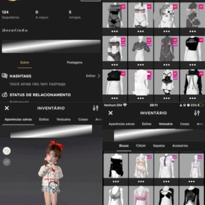 CONTA IMVU! 1 ANO, COM AP + AGE + NO GUEST + NFT + vários fits