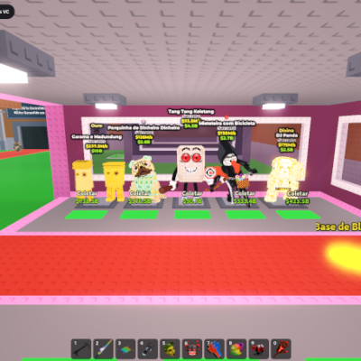 fileira de brainrots